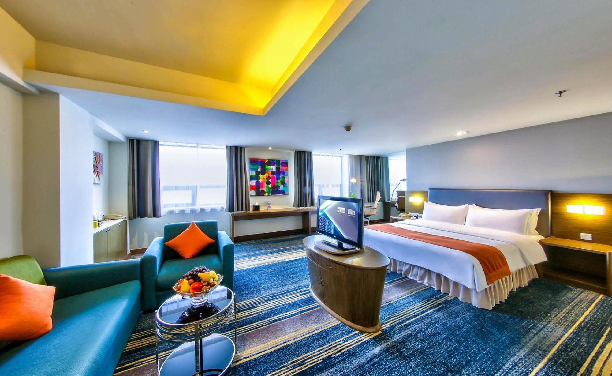 Holiday Inn Express City Centre Dalian By Ihg Exteriör bild